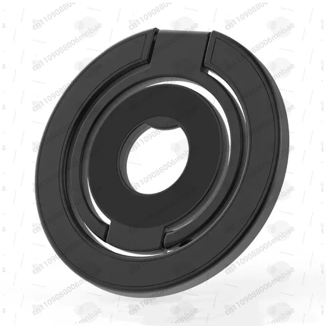 リングブラケット-強力な磁力-ダブルリングメタル携帯電話ブラケット-折りたたみ式多機能デスクアクセサリー-10個