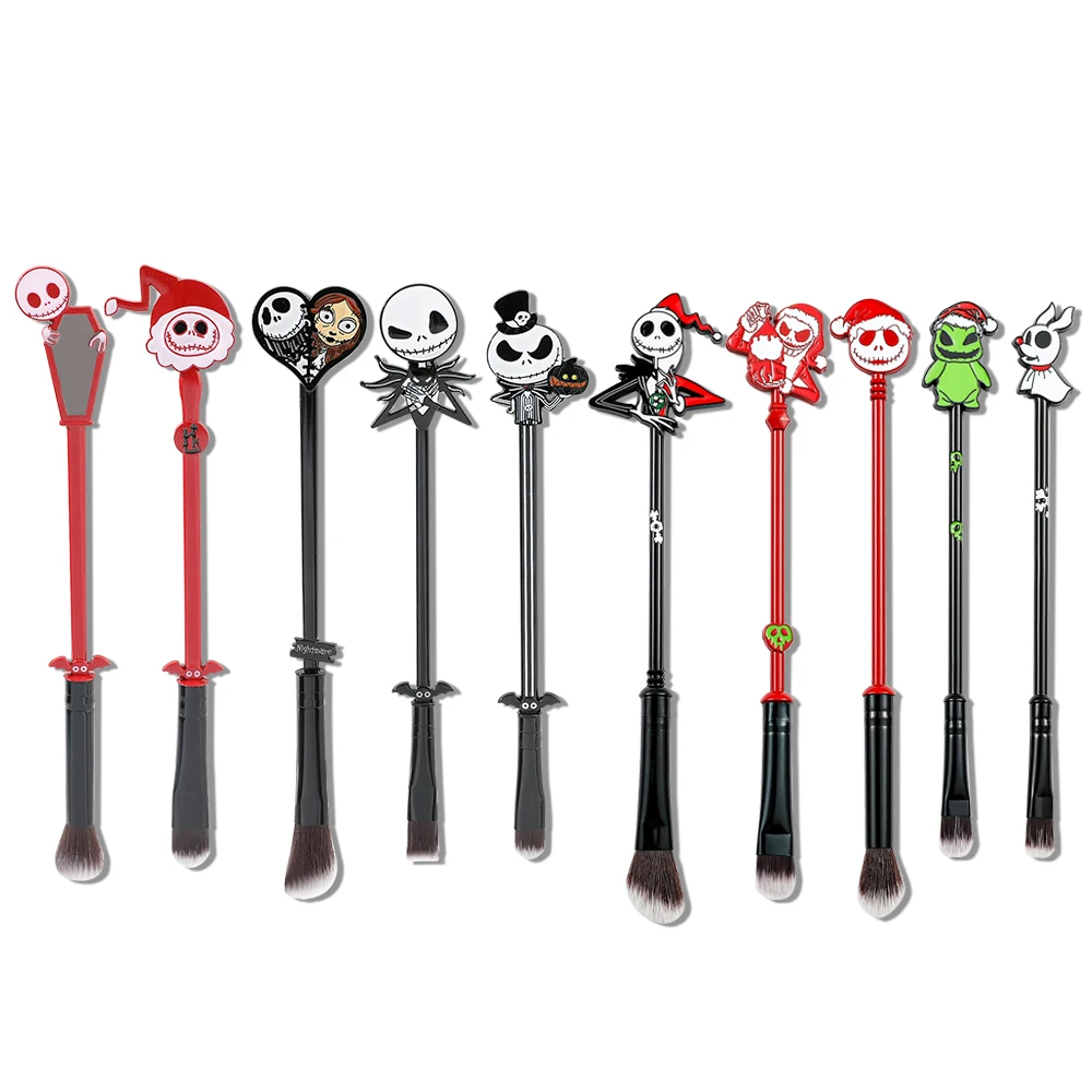 Halloween 5pcs Makeup Brush Set Horror Christmas Horror Night Creative Cartoon Eye Brush Holiday Peripheral