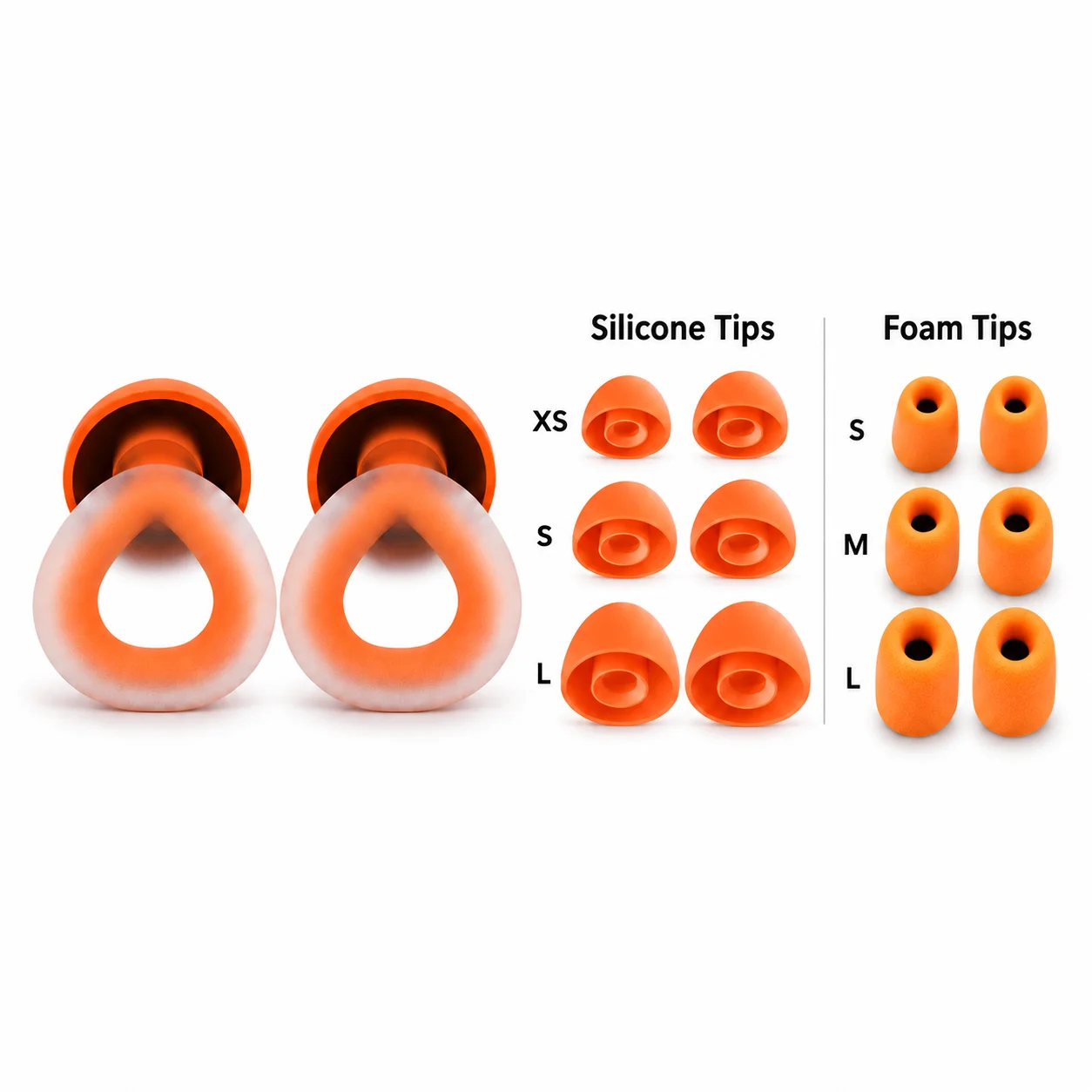 Olyga Reusable Soft Silicone Ear Plugs High Quality Sleep Earplug for Noise Reduction Snoring Side Sleeping Friendly
