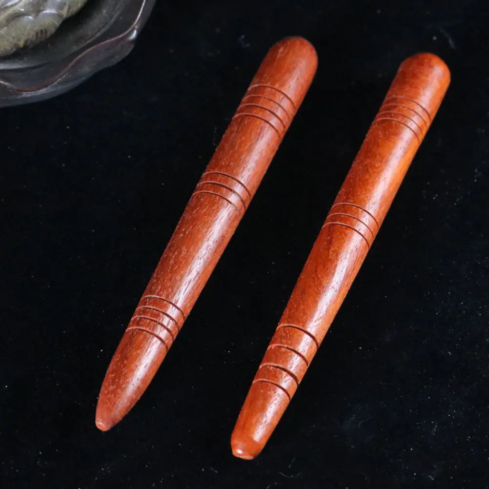 4Pcs Wooden Acupressure Pen Massage Stick for Full Body Self-Massage Portable Compact Acupoint Care Tool Skin Friendly Smooth