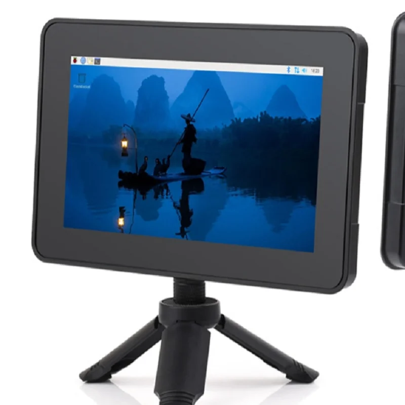 Protective Case for Raspberry Pi 7 Inch Touch Display 2 And Raspberry Pi 5 Compatible with Multiple 7 Inch Screens