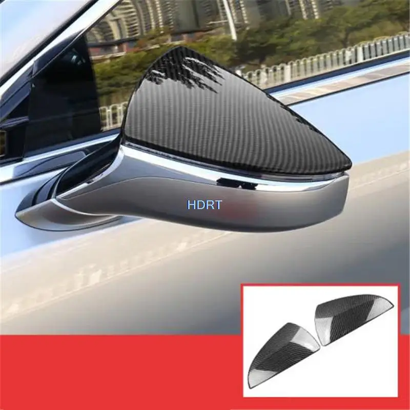 Rear View Mirror Cover For Lexus ES ES200 ES260 ES300 2018-2022 Car Styling Exterior Cap Rearview Mirror Rain Eyebrow Shell Case