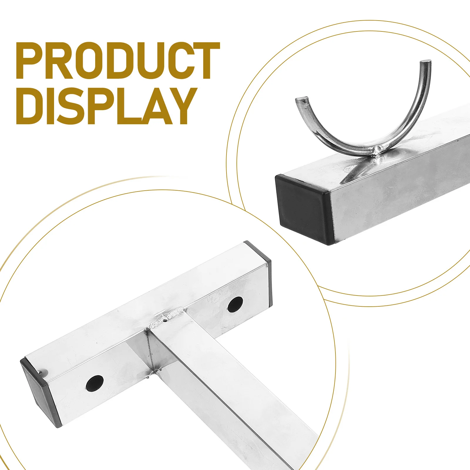 الفولاذ المقاوم للصدأ الجانب شنت الملابس تجفيف الرف قوس الثقيلة جدار جبل للشرفة غرفة الغسيل شماعات ملابس القطب #6