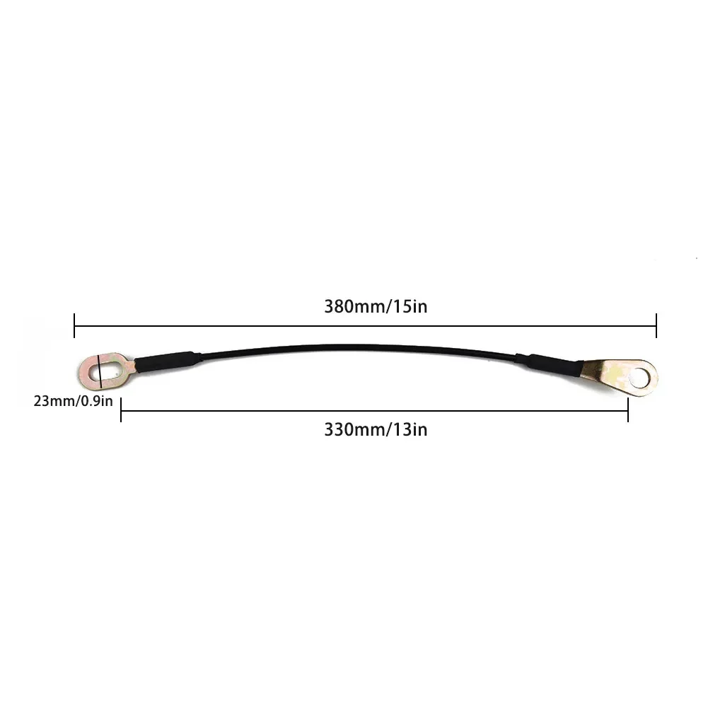 포드 레인저 XLT 11-19 용 테일 게이트 지원 케이블 픽업 사이드 부트 스트랩, 마쓰다 BT50 B2500 11-16 OEM UH70-65-760 자동차 부품, 2 개