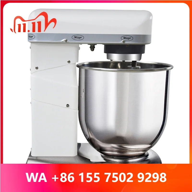 Multifunctional Food Mixer Stainless Steel Mixing Barrel Commercial Wped Cream hine Wped Whites