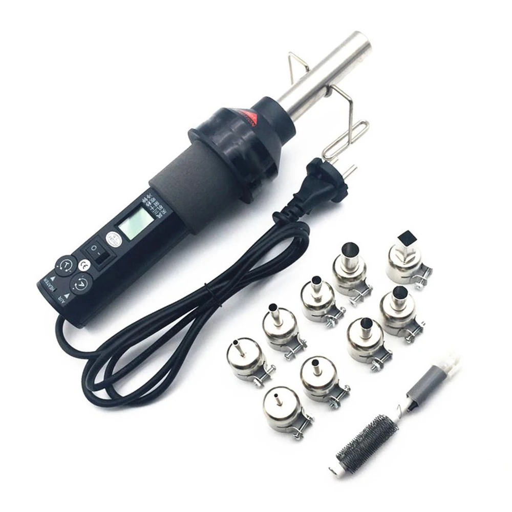 Imagem -04 - Pistola de ar Quente de Solda com Bico de Vento 450w ue Eua Calor Eletrônico Suporte de Solda Smd Soic Chip Bga Pcs