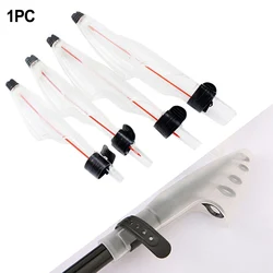 Fishing Pole Sleeve Cover Transparent Fishing Rod Tip Cover Rods Hat Pole Guides Protection Cap Fishing Tackle Accessories Parts