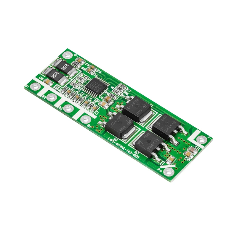 Batería de iones de litio de fábrica LWS, BMS 3S/4S, 10A, 11,1 V, 12 V, LiFePO4/LFP/Li-ion, PCM, PCBA, PCM, BMS de 12 voltios para batería Solar