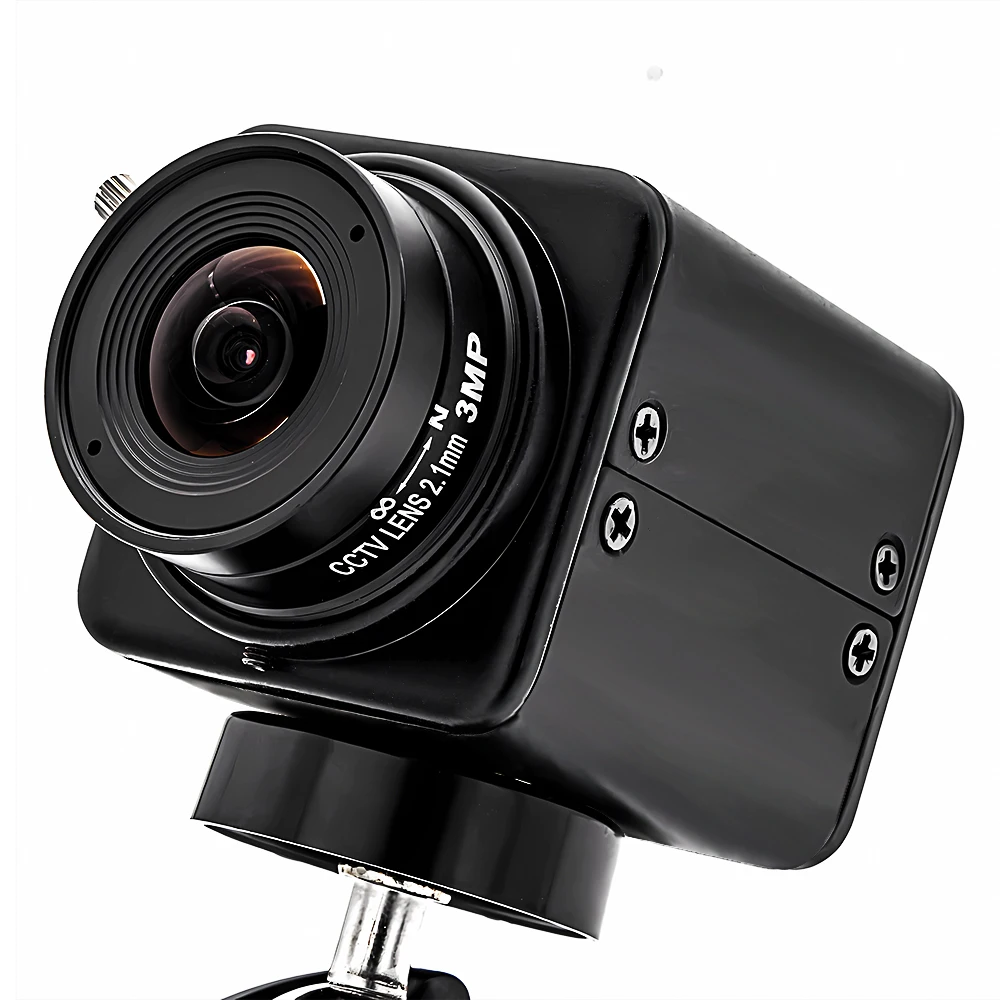 WGWK Mini 2/4MP IP Camera DC12V 2.1mm 142Degree H.265 HD Security High Definition Surveillance Onvif P2P CCTV System RJ45 Webcam