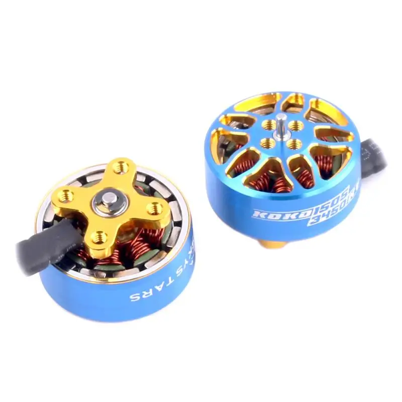 1/4 шт. Skystars Koko 1505 3450kv 3-6s бесщеточный гоночный двигатель для Long Rang Fpv Racing 2,5-4 дюйма зубочистка дрон Diy Запчасти