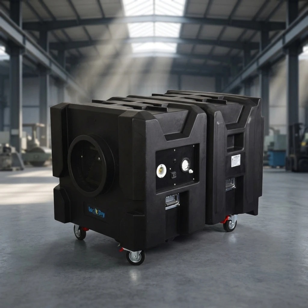 

Heavy Duty Portable Industrial Air Scrubber Commercial Air Cleaner Filter System For Water Damage Restoration & Odor Removal