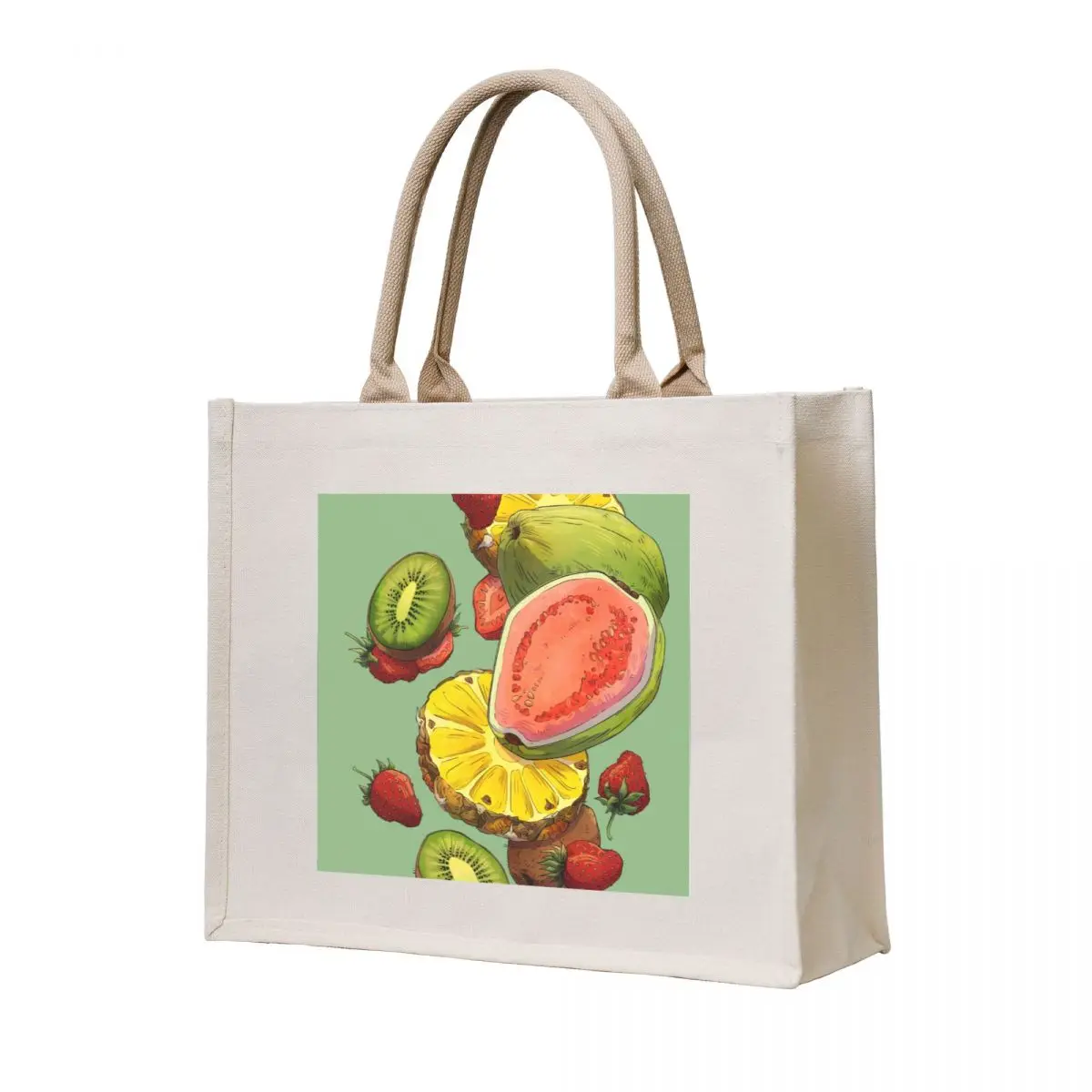 

Guava Party Tote Bag Shopper bag canvas tote bags Canvas bag for women the tote