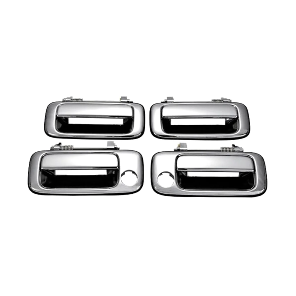 4Pcs Car Front Rear Left Right Exterior Outside Door Handle for Toyota Land Cruiser 80 LC80 1991-1997