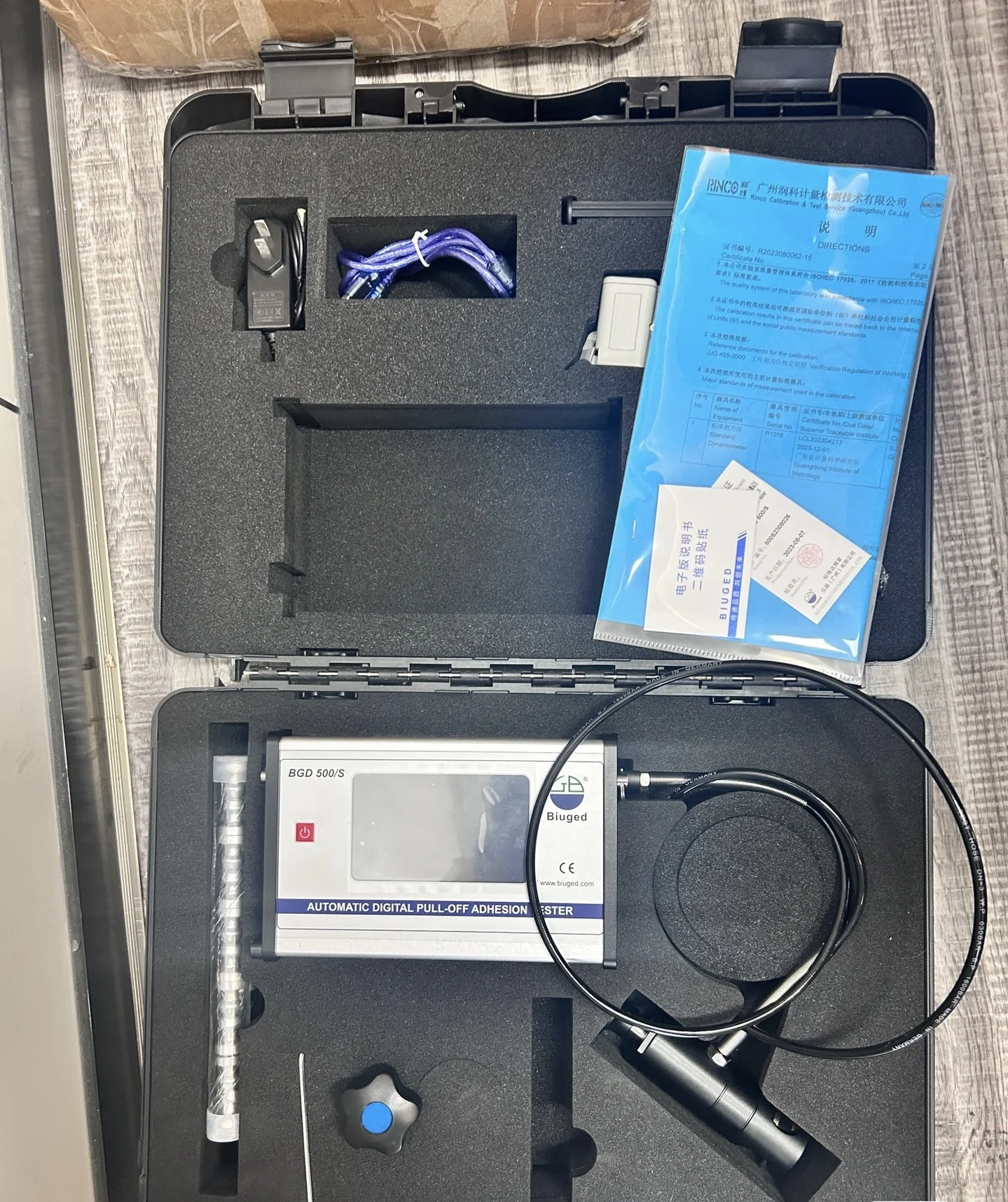 

Digital Pull Off Adhesion Tester BGD 500/S