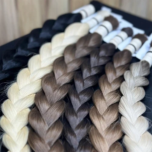 Cabello humano virgen a granel sin trama, cabello humano para trenzar 100%, extensiones de cabello humano sin procesar, trenzas bohemias naturales brasileñas