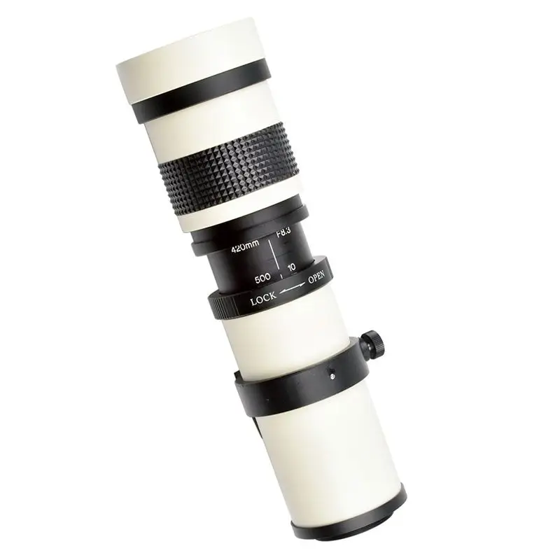 A01E-420-800Mm Telephoto Zoom Lens Manual Zoom Lens SLR Camera Lens Replacement Accessories For Nikon Cameras D7500 D7200 D7100 view 2
