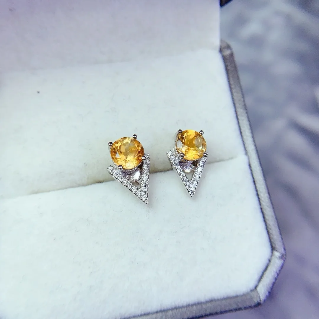 

Элегантные дизайнерские хрустальные серьги-гвоздики из стерлингового серебра S925 Шедевр для женщин любят роскошные и модные украшения вперед