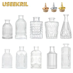 Cocktail Bitters Bottles With Cap Vintage Glass With Stainless Steel Dasher Tops Kitchen Seasoning Tool Bar Bartender Accessory