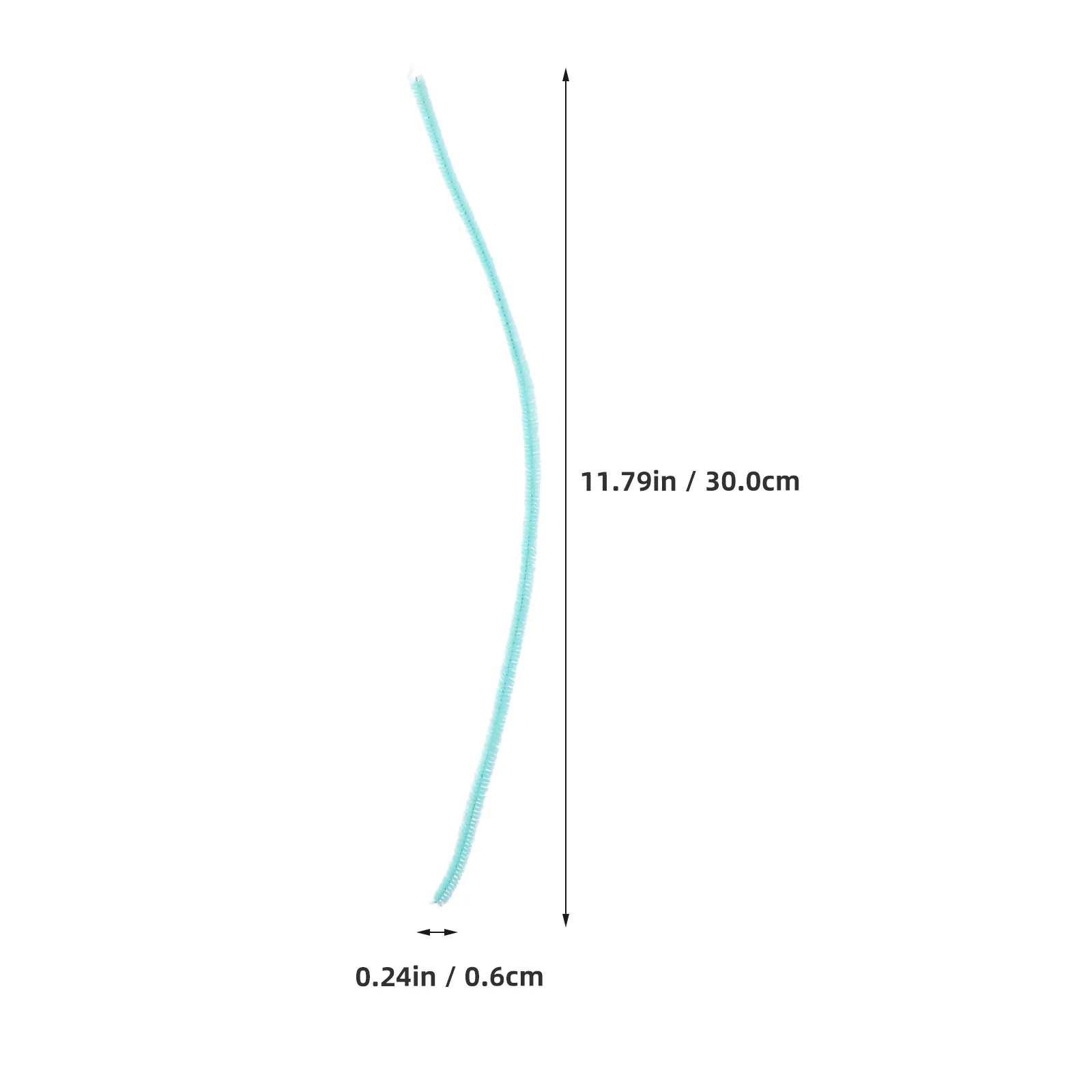 100 szt. Kolorowe druciki chenille - Druciki do rękodzieła DIY - Elastyczne druciki do czyszczenia rur do ręcznie robionych kwiatów i zwierząt - Hurtowe materiały plastyczne