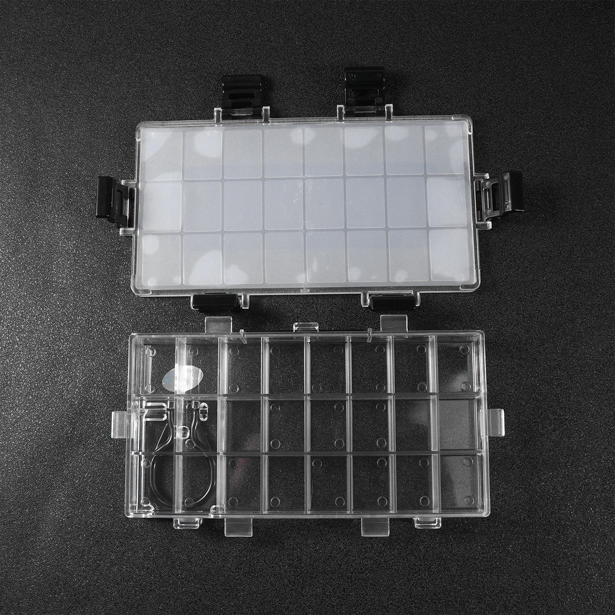 

1Pcs Color Mixing Box Durable PP Plastic 24 Grids Paint Palette Nail Art Palette Storage Container for Watercolor Pigment Artist
