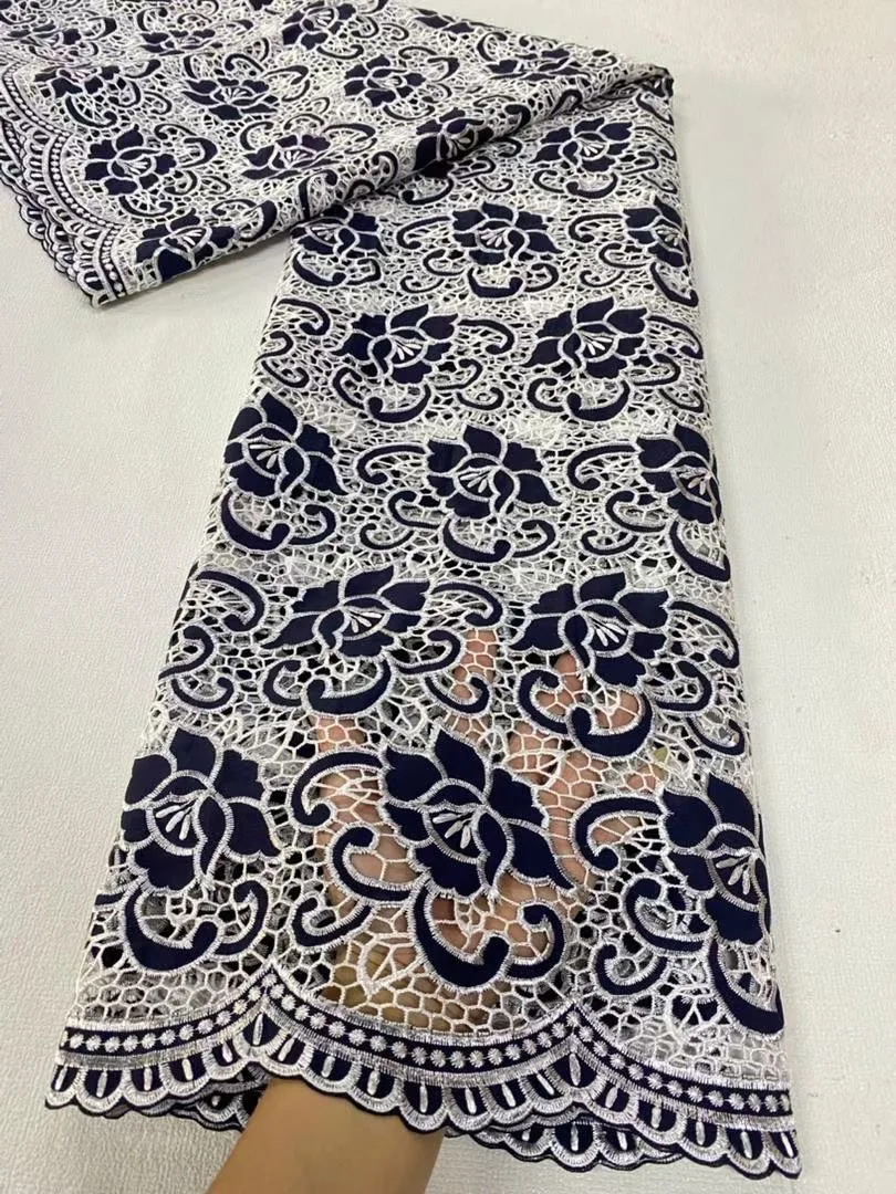 

Высококачественная нигерийская ткань для свадебного платья, тюль, кружевная ткань, вышивка блестками, 2025 шифон, вечерние гипюровые шитья, 5 ярдов, JL506