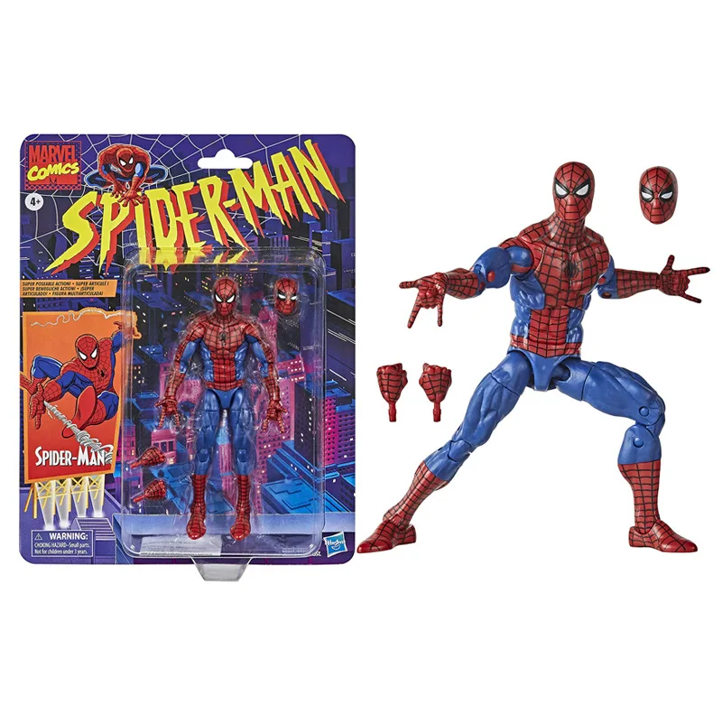 マーベル-スパイダーマンの伝説のアクションフィギュア,PVCモデル