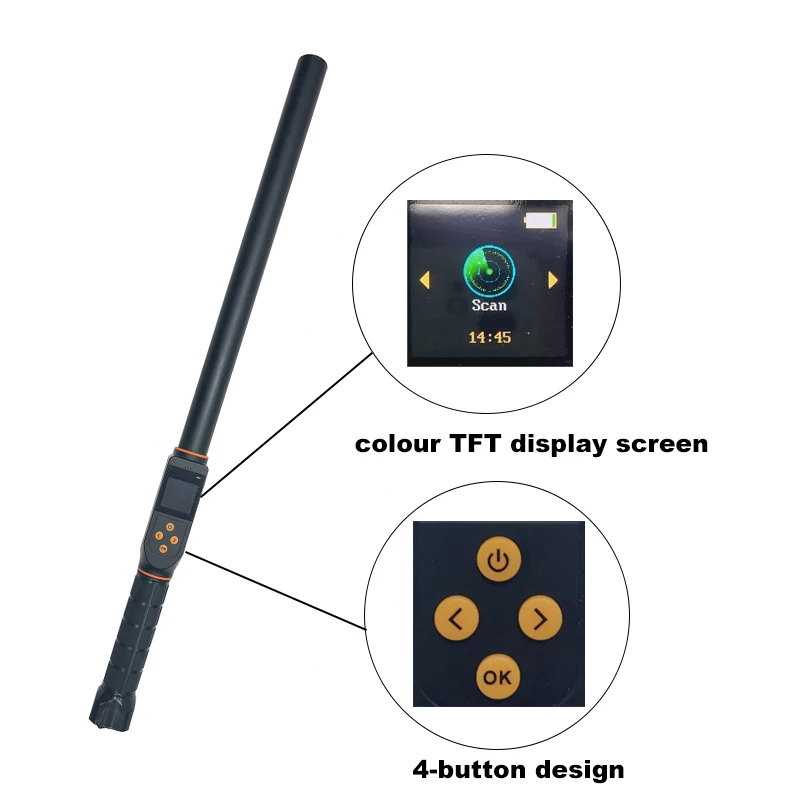 

long distance 134.2/125khz RFID stick reader animal microchip livestock Ear Tag wand scanner for fish,arowana,cattle,cow,sheep