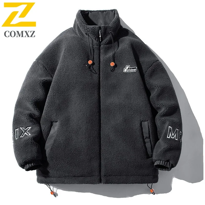 

COMXZ Padded Coat 2025 Male Fashion Riding Windproof Lightweight Jacket Comfortable Casual Trendy Autumn Winter Outerwear