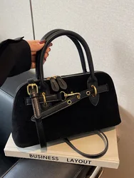 Retro Fashion Women's Bag Korean Version Ins Shell Small Square Bag Autumn And Winter Gentle Temperament Crossbody Bag