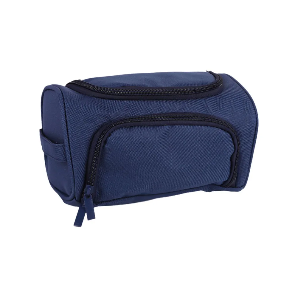 Oxford Cloth Double-Layer Pencil Case Wear-resistant with Zipper Pencil Bag Large Capacity Stationery Organizer Travel