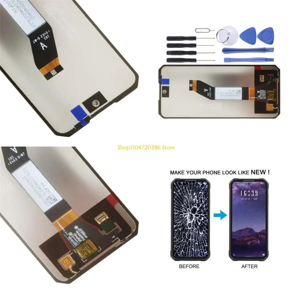 K0EA LCD Touch Display Screen Digitizer Assembly Repair Part For IIIF150