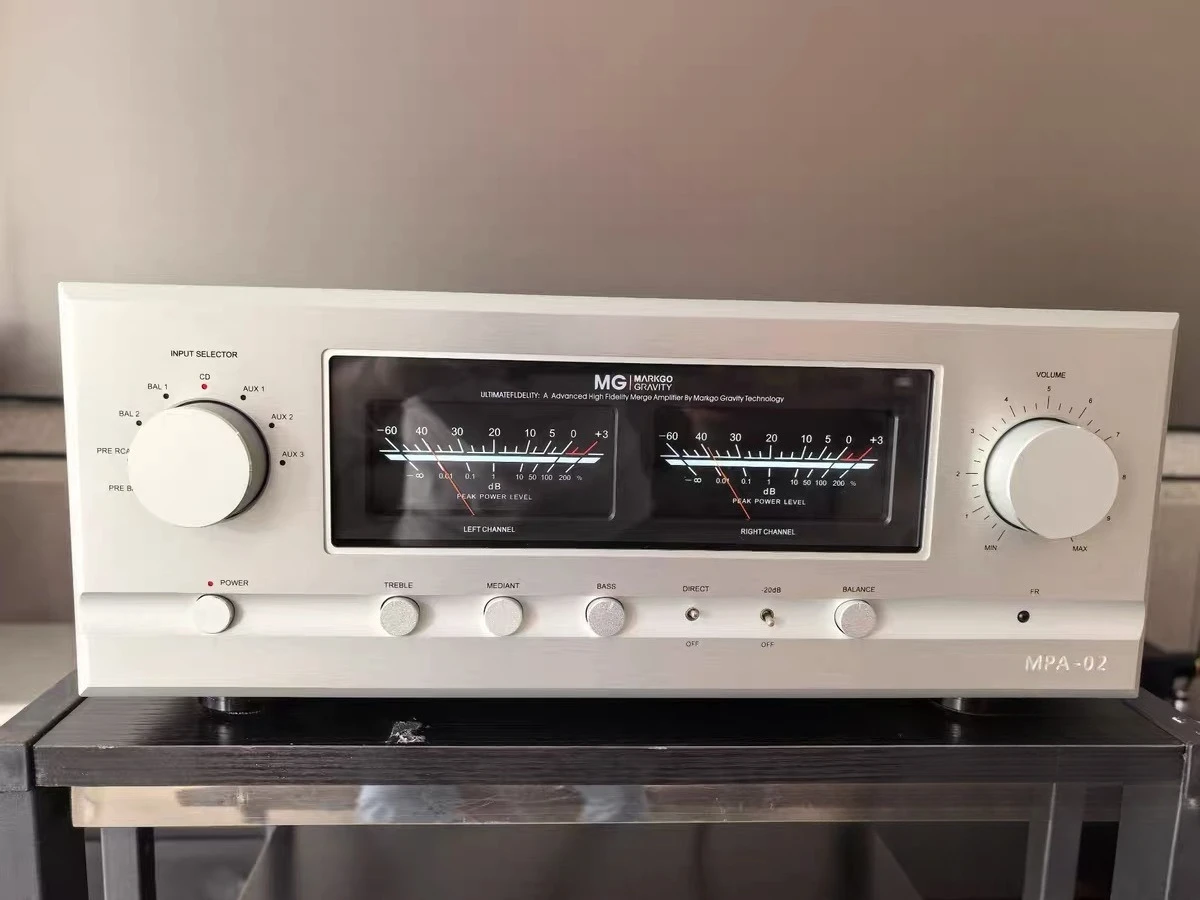 

High-end high fidelity combined power amplifier, MPA-02 Class A high-power hifi audiophile grade