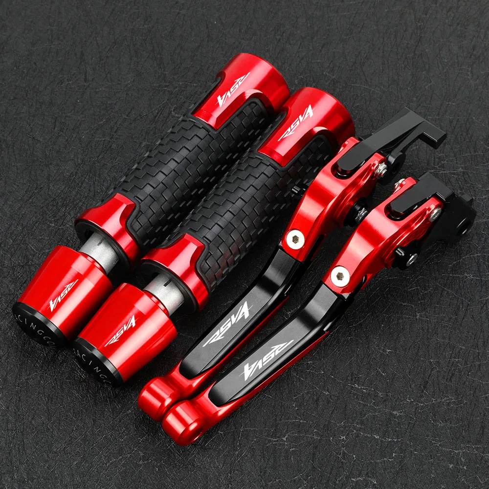 

For Aprilia RSV4 RSV4RR RSV 4 RSV4R Factory 2009-2019 Motorcycle Brake Clutch Levers 22MM 24MM Handlebar Knobs Handle Grips Ends