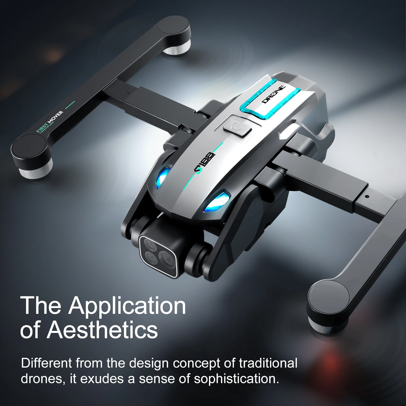 

S188 Батарея для дрона S188 GPS RC Drone Запасные части 7,4 В 1600 мАч Батарея/пропеллер для S188 GPS RC Drone Батарея Лопасти аксессуар T