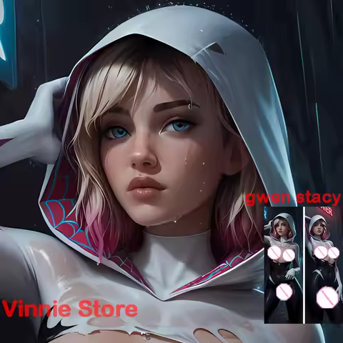 Dakimakura anime gwen stacy Double-sided Print Life-size body pillows cover Adult anime body pillowcase