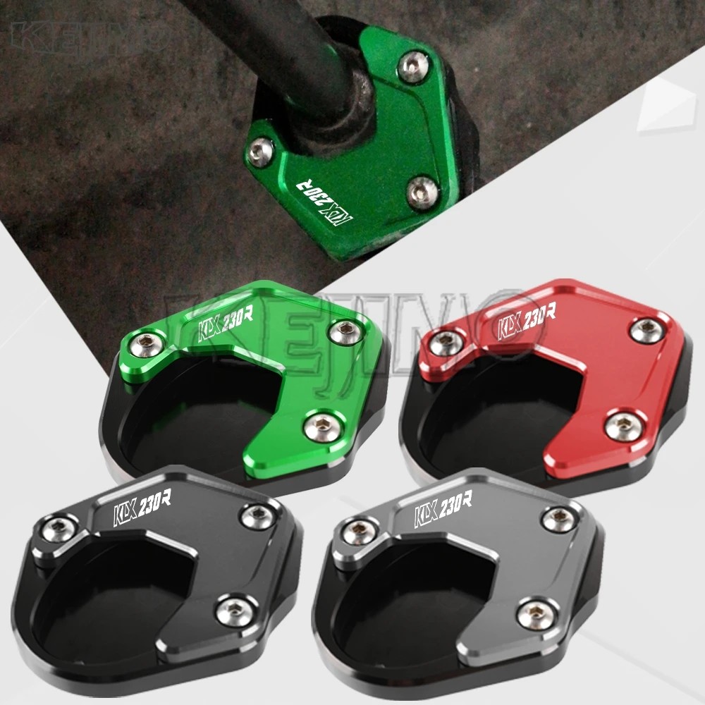 

FOR KAWASAKI KLX230R 2020 2021 KLX230RS 2022 2023 Motorcycle Kickstand Extension Side Stand Enlarge Surppot Plate KLX 230R 230RS