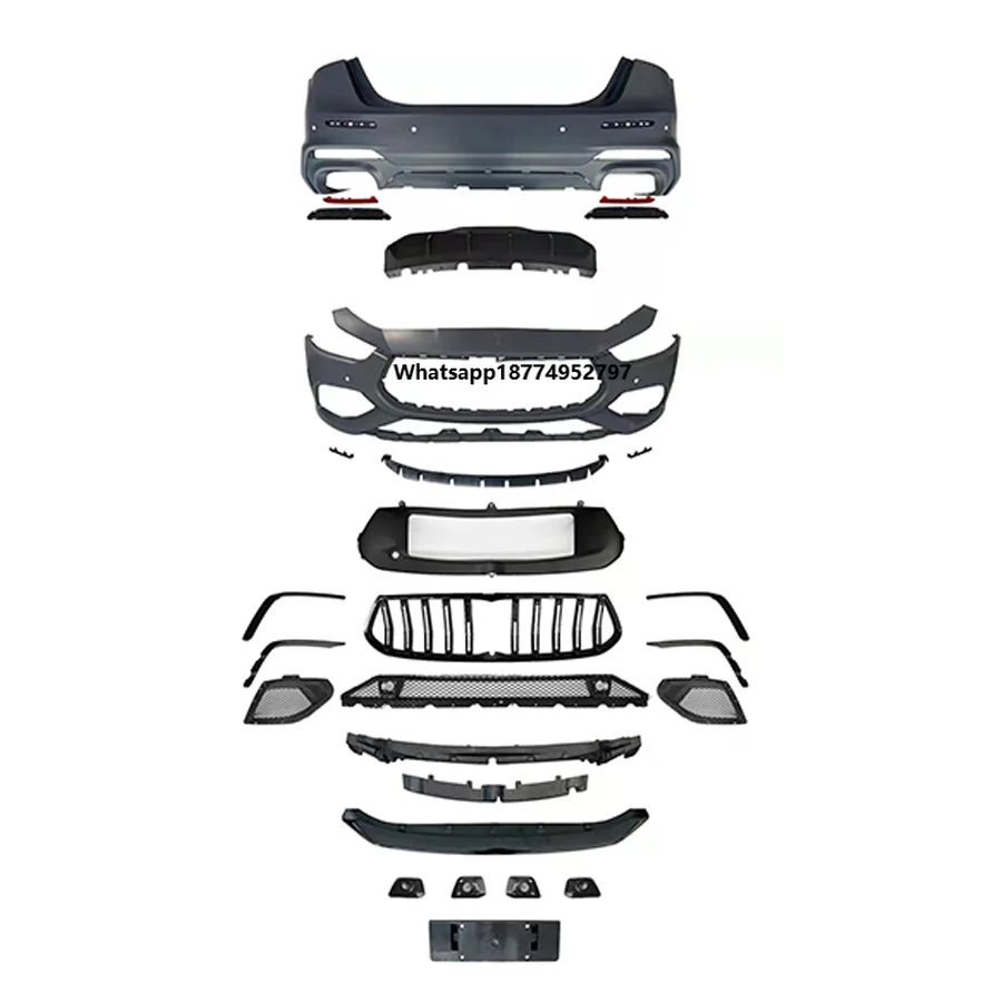 M G Upgraded Modified GTS Tro Body Kit with Front and Rear Bumper Grille Body Trim Strips New Condition