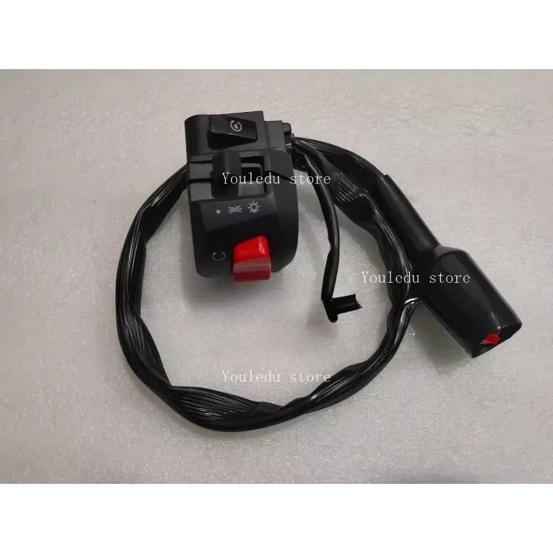 

Подходит для левого и правого комбинированного переключателя BJ250-18/TRK251, переключателя левого динамика, правого пускового переключателя