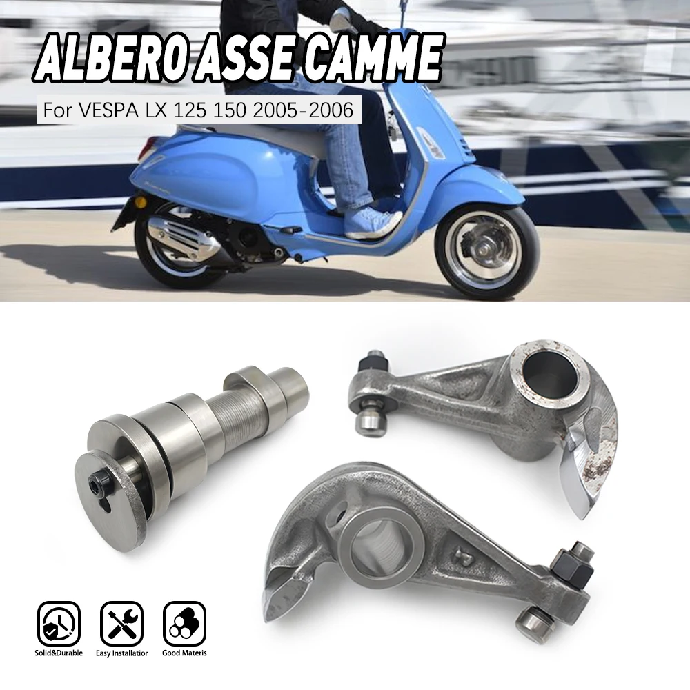 

Camshaft for Piaggio Liberty 200 4T Sport E3 Fly LXV 125 Scooter Engine Parts