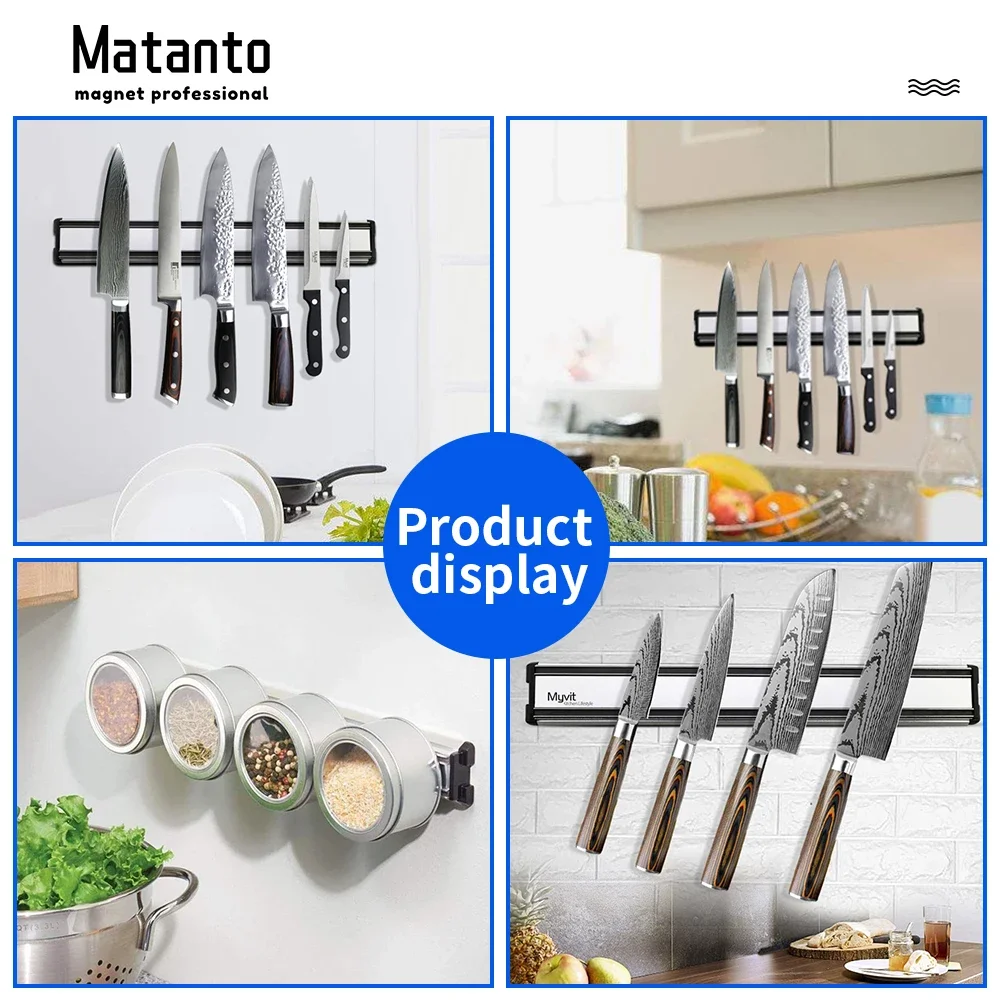 MagneticKnife Holder Strip Special Offer Organizer Storage Bar Strong Magnetic on Sales Factory Help Rack Garage Hanger Tool