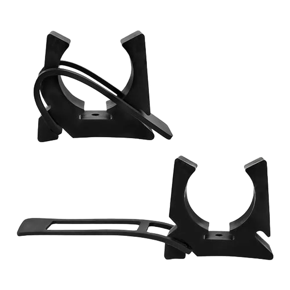 Black Rubber Spring Clamp Oar Holder for For kayak Canoe Paddle Fishing Boat Hook Pool Hose Mount with Secure Grip