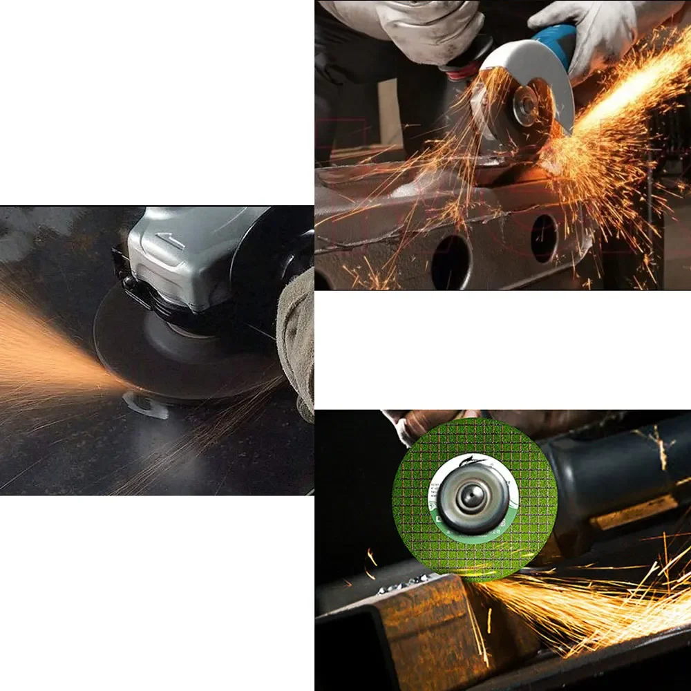 220v 6 Variable Speed Angle Grinder 100/125mm(4/5 inch) Wheels 11000RPM 1000w Cutting Grinding Polishing Power Tool