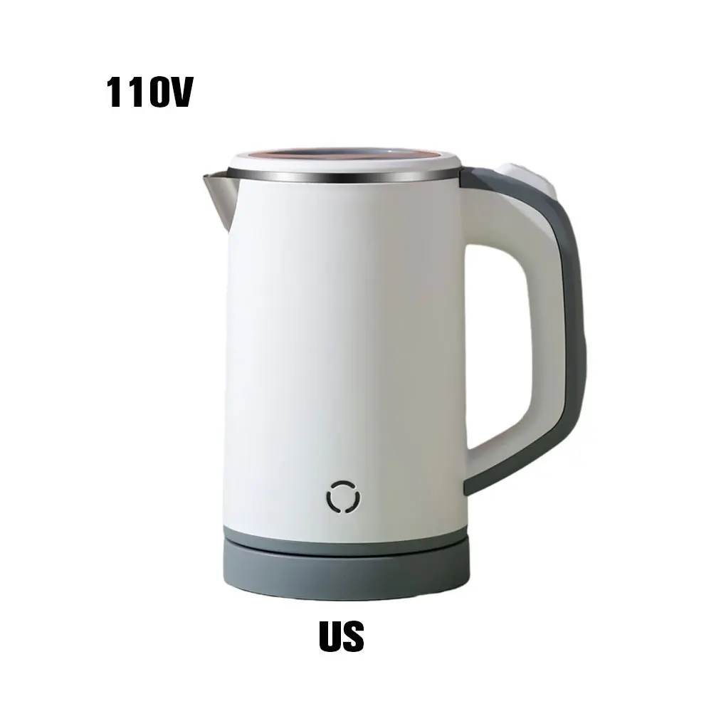 Convenient Electric Kettle With Rotary Wire Storage Small Apartments Food Grade Stainless Steel