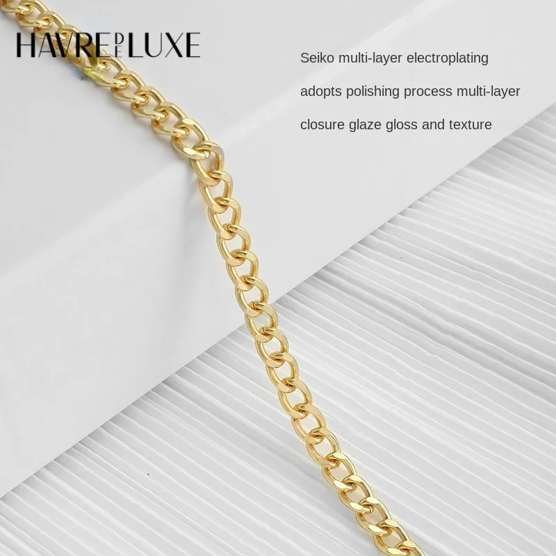 Small Golden Balls chain bag chain metal Non-fading adjustable length strap high-end shoulder strap single-purchase accessories