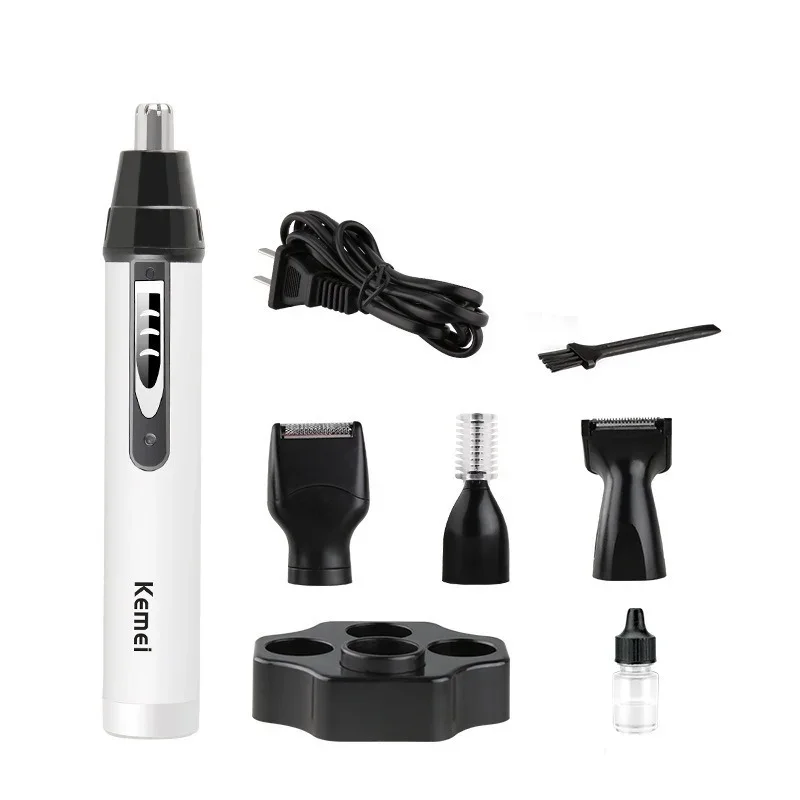 3 In1 Electric Nose Ear Trimmer for Men Shaver Rechargeable Hair Removal Eyebrow Trimer Safety Product Shaving Machine Face Care