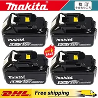 100% Genuine/Original Makita 18v 6.0Ah for makita tools drill battery bl1850b BL1850 bl1860 bl 1860 bl1830 bl1815 bl1840 LXT400