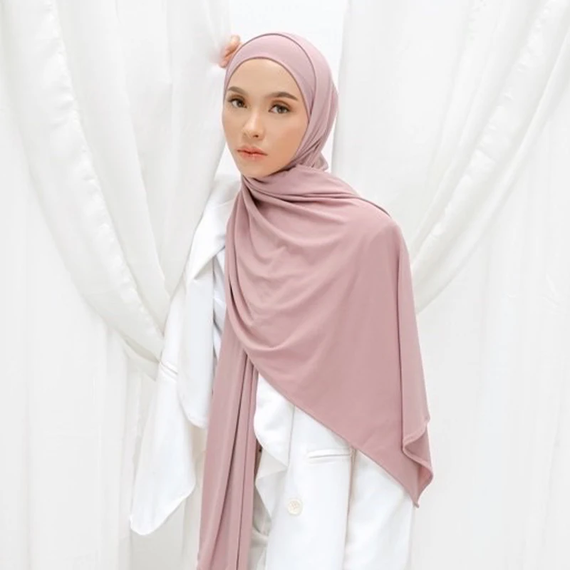 New Instant Loop hijab scarf shawls premium stretchy scarf ready to wear hijab