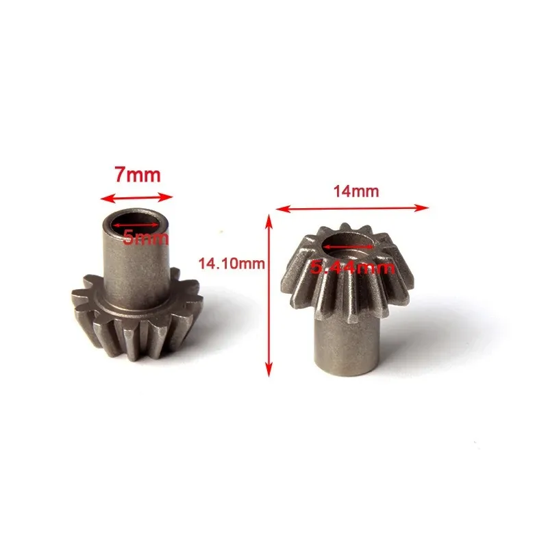 Metal Upgrade Differential Gear For 1 /12 1/14 WLtoys 12428 12423 12429  124017 124018 124016 124019144001 144010 RC Car Parts