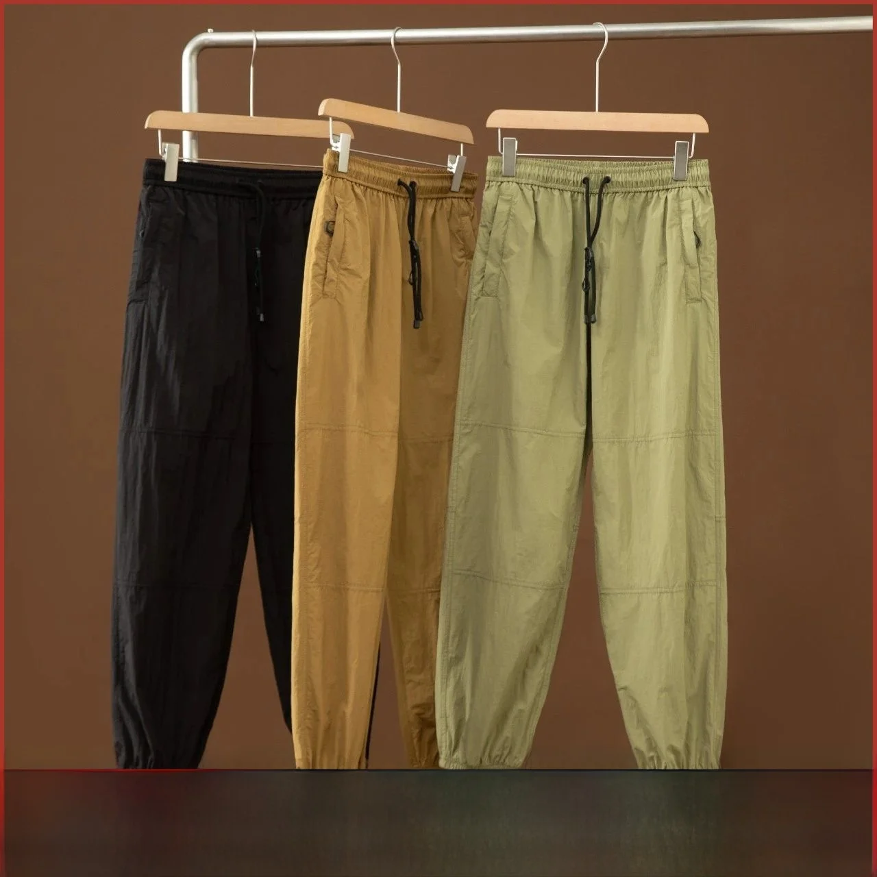 

Уличные ветрозащитные водонепроницаемые повседневные брюки, новые летние брюки для пешего туризма, альпинизма, мужские и женские свободные брюки с эластичной резинкой на талии