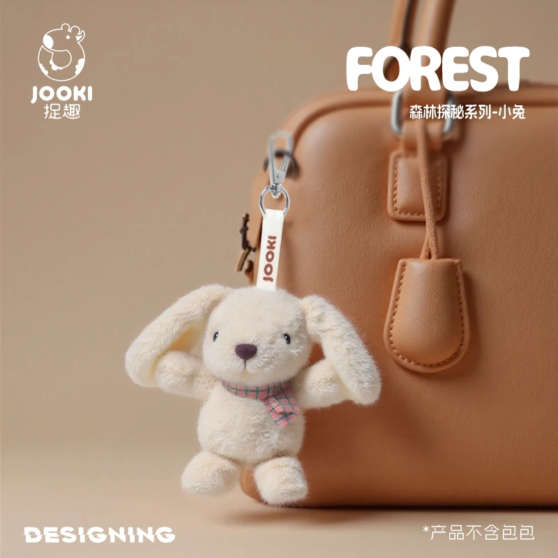 

Long Ear Rabbit Plush Bag Pendant Toys Cartoon Kawaii Animal Stuffed Doll Keychain Doll Cute Bunny Plush Toy Kids Xmas Gift